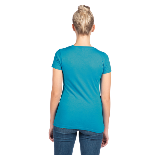 Women's 2X-Large Turquoise Next Level 1510