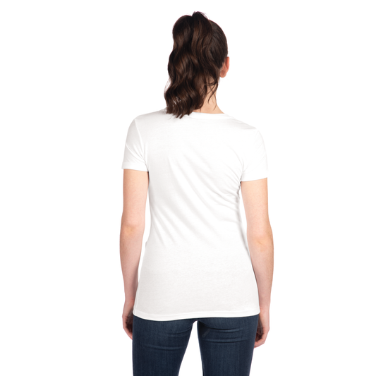 Women's 3X-Large White Next Level 1510