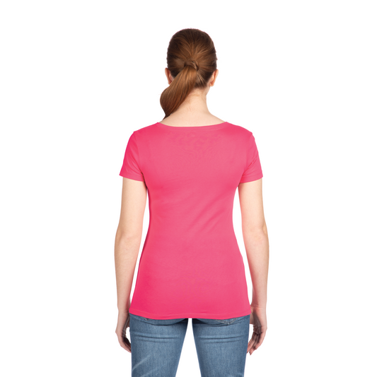 Women's 2X-Large Hot Pink Next Level 1540