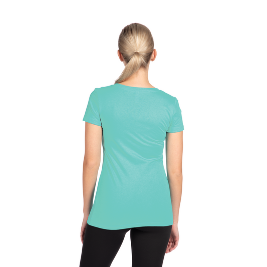 Women's 2X-Large Tahiti Blue Next Level 1540