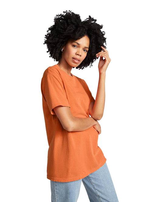 Small Burnt Orange Comfort Colors 1717