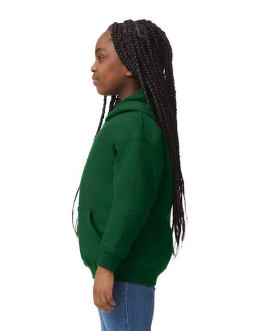 Youth X-Large Forest Green Gildan 18500B