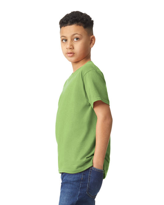 Youth X-Small Kiwi Gildan 5000B