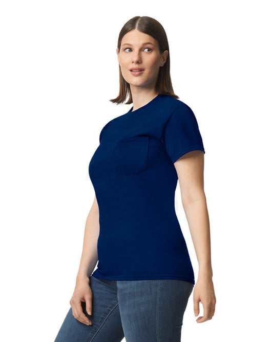 Medium Navy Gildan 5300