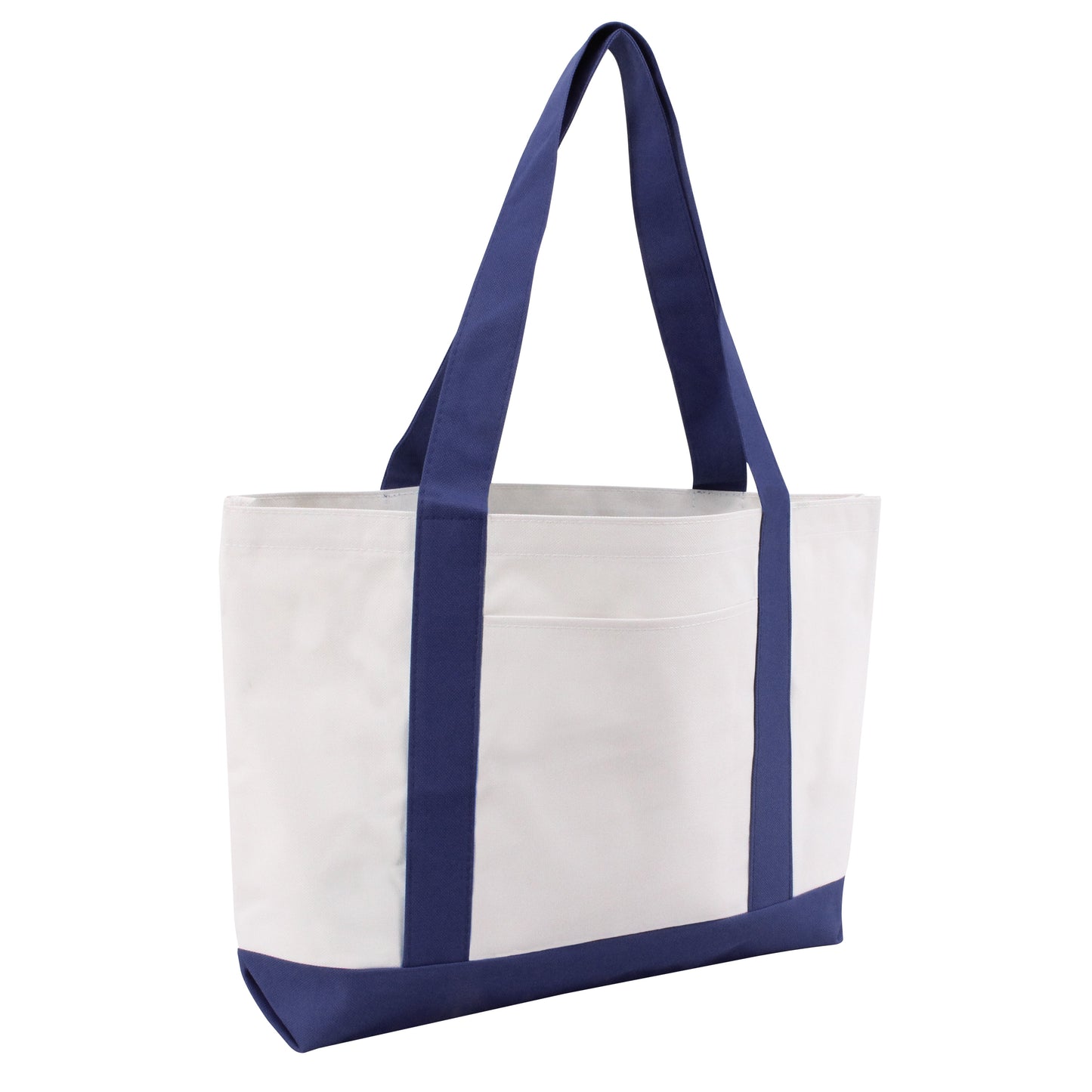 One Size White/Navy Liberty Bags 7002