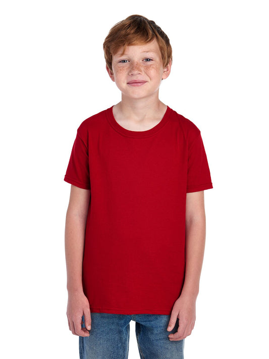 Youth Medium True Red Fruit of the Loom F3930Y