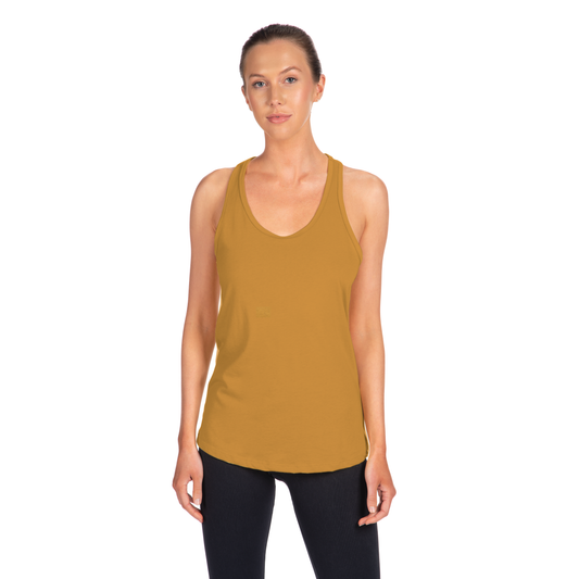 Women's 2X-Large Antique Gold Next Level 1533 