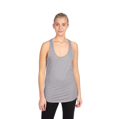 Women's 2X-Large Heather Gray Next Level 1533 