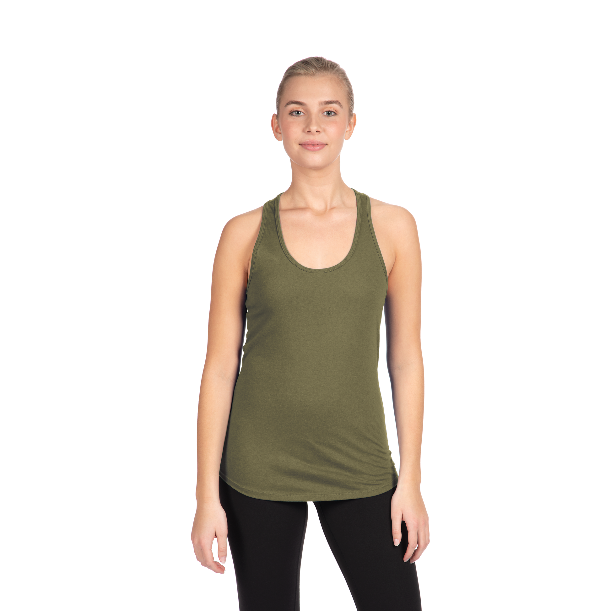Women's 2X-Large Military Green Next Level 1533 