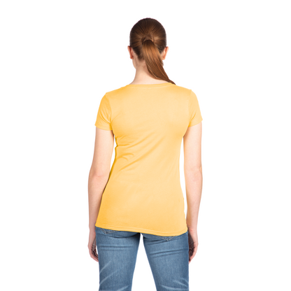 Women's 2X-Large Banana Cream Next Level 1540 