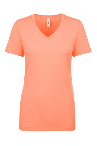 Women's 2X-Large Light Orange Next Level 1540 