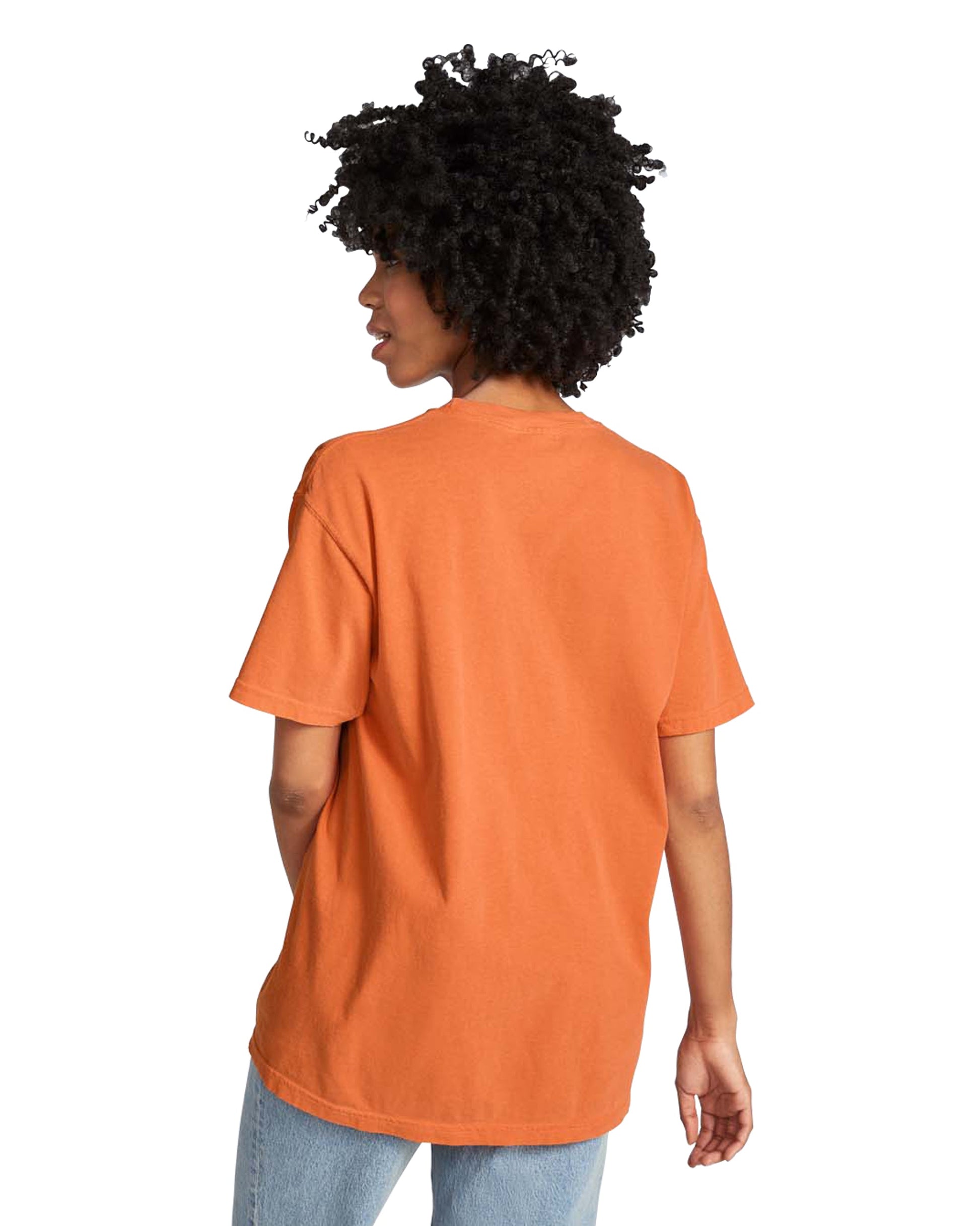 Small Burnt Orange Comfort Colors 1717 