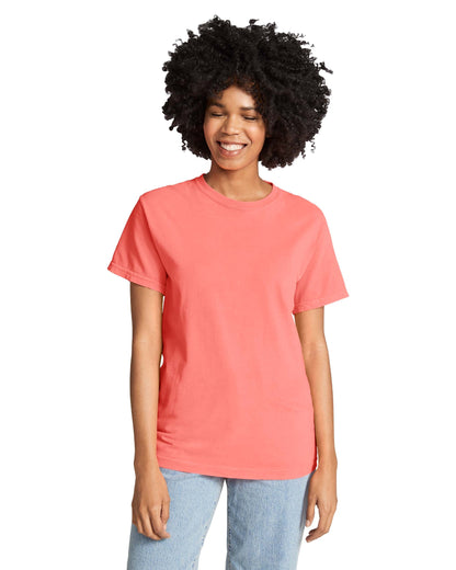 Medium Neon Red Orange Comfort Colors 1717 