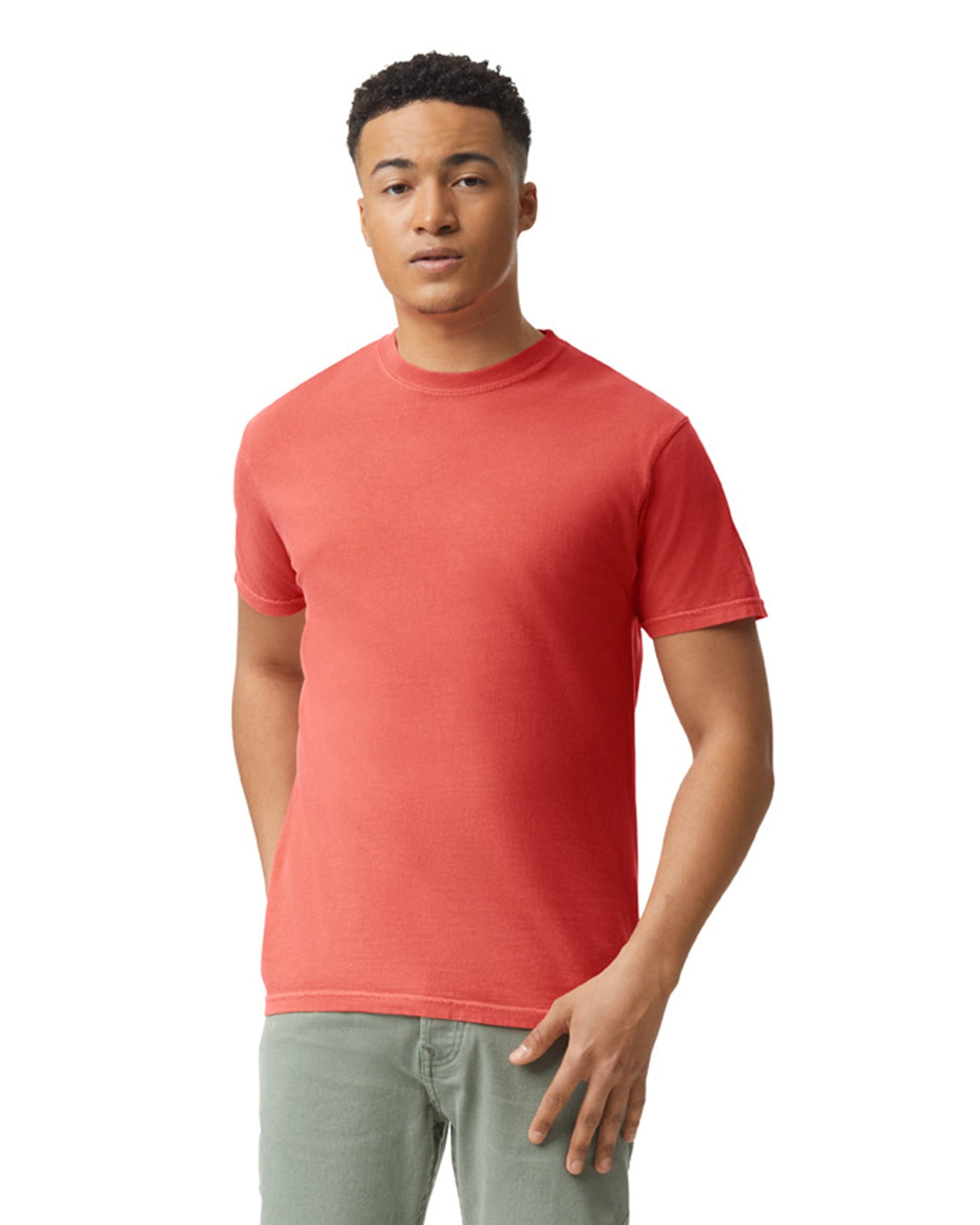 Large Bright Salmon Comfort Colors 1717 