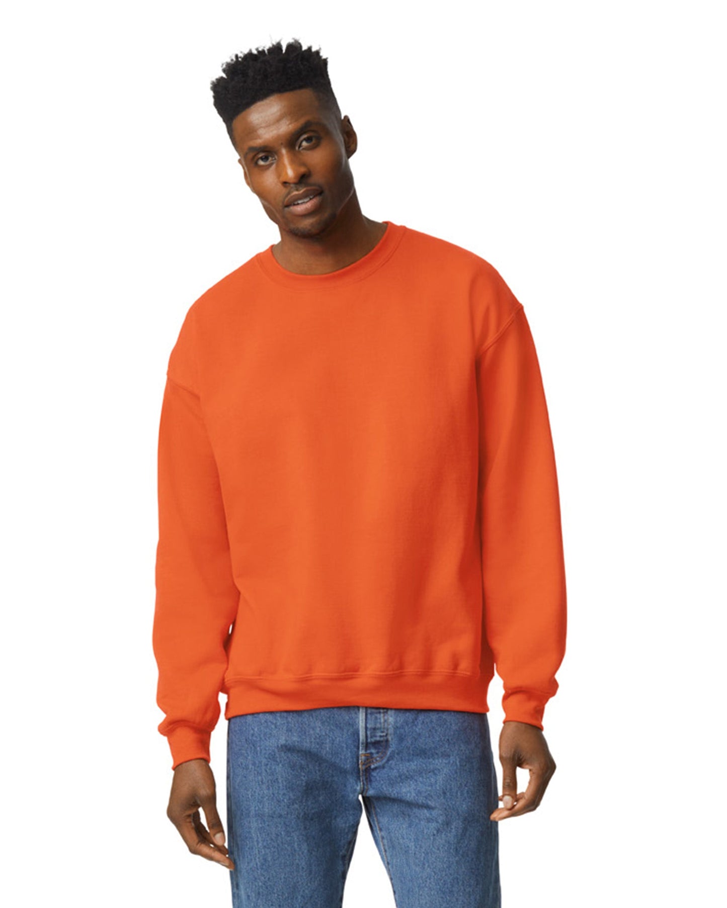 X-Large Orange Gildan 18000 
