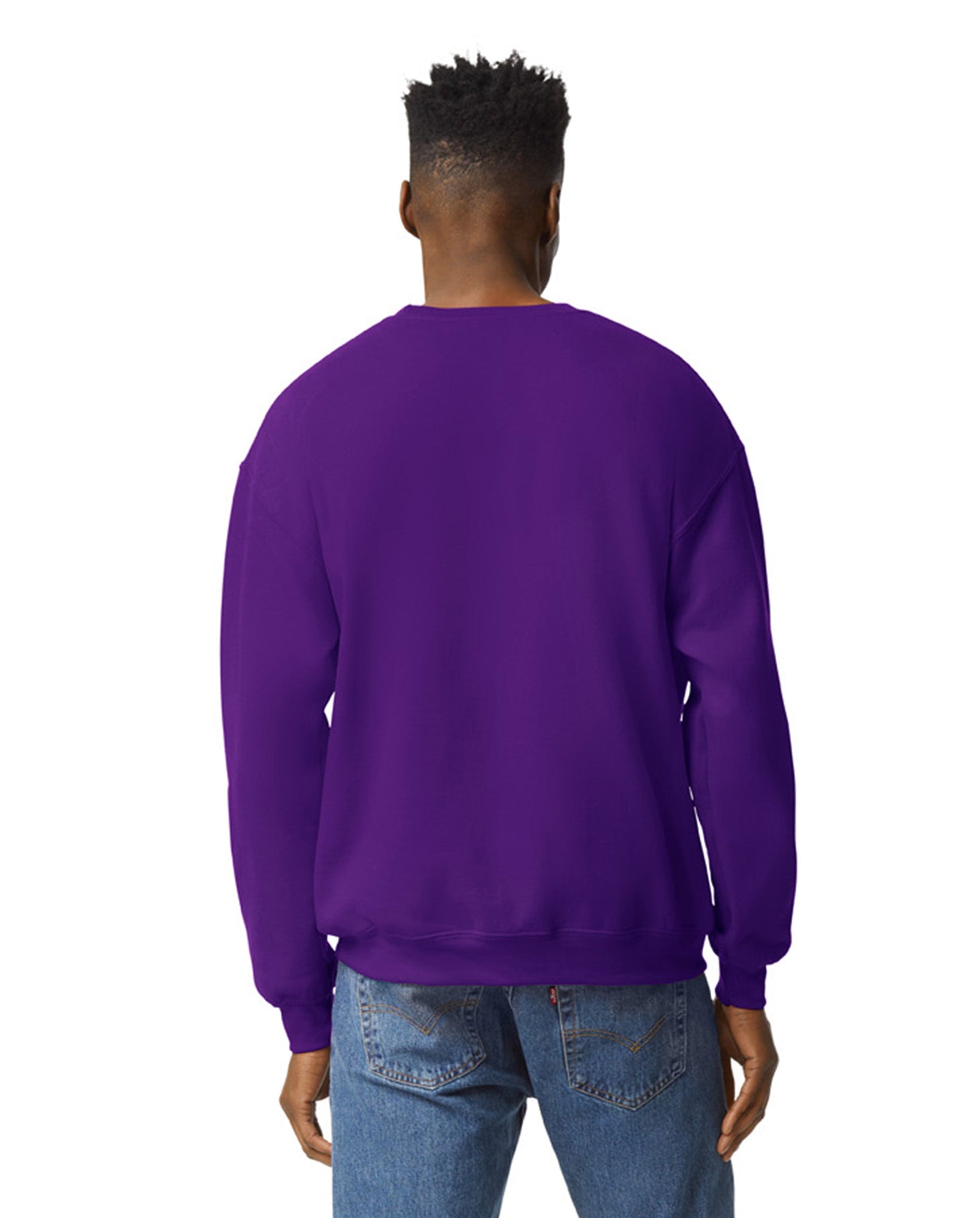 X-Large Purple Gildan 18000 