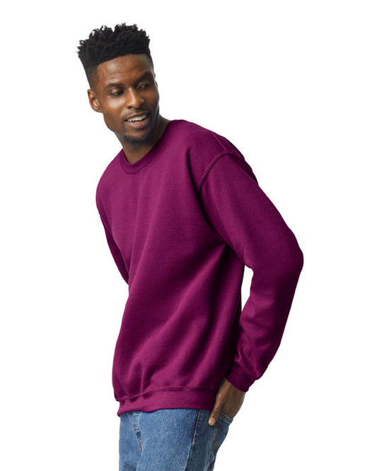 Medium Maroon Gildan 18000 