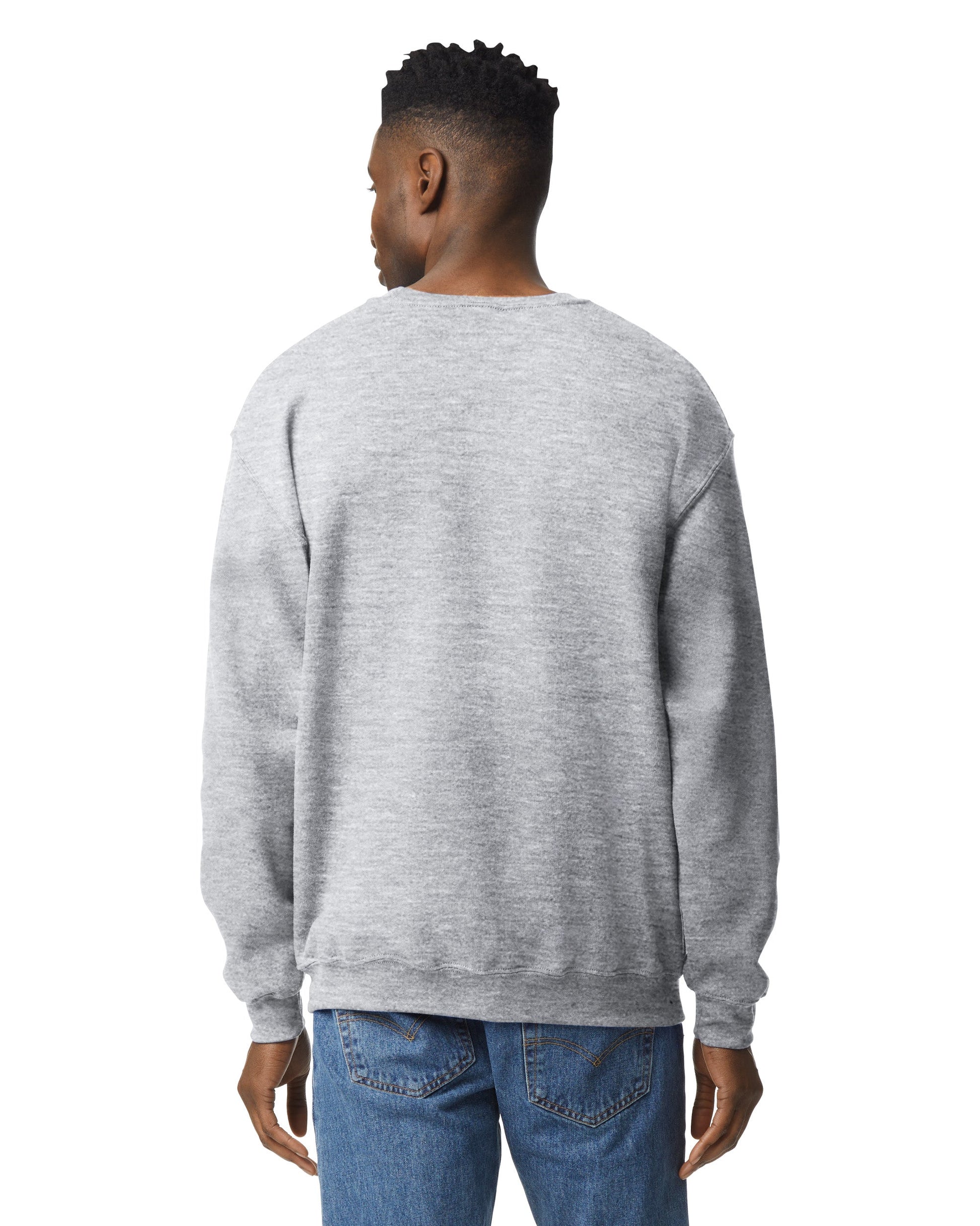 Large Sport Gray Gildan 18000 