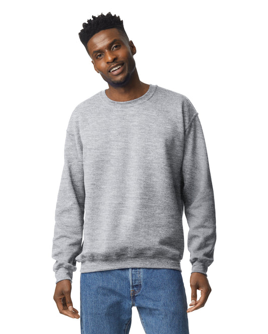 Large Sport Gray Gildan 18000 