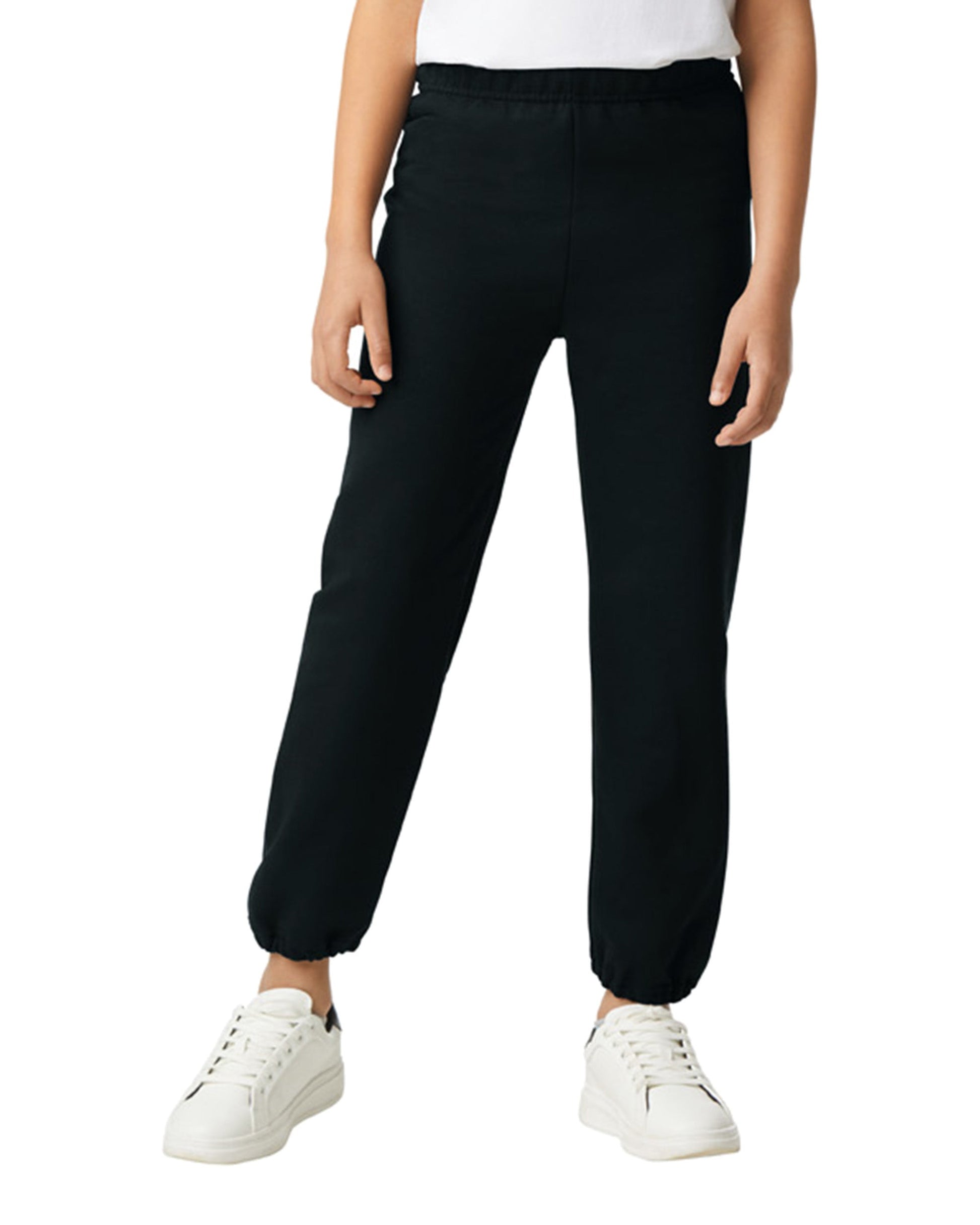 Youth Large Black Gildan 18200B 