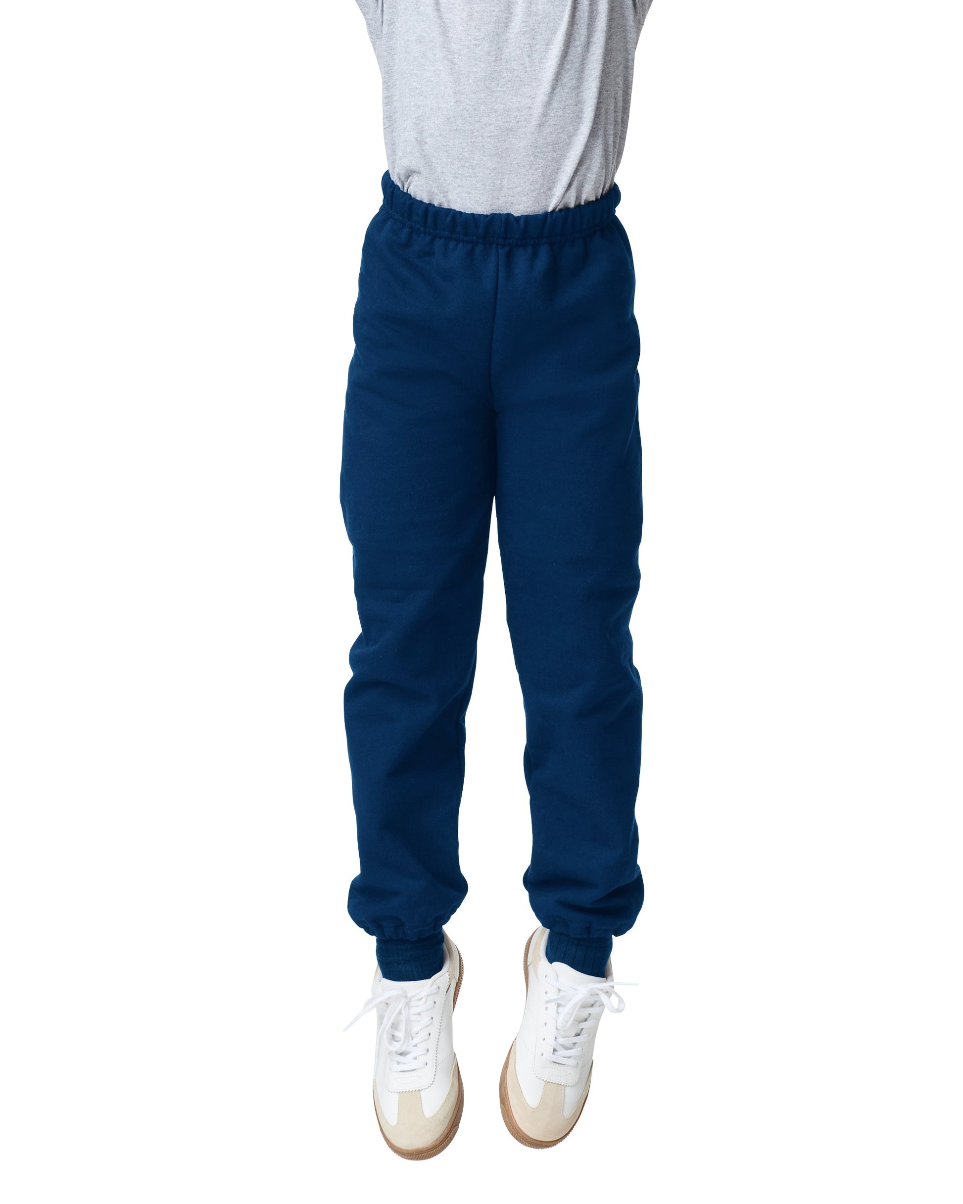 Youth Large Navy Gildan 18200B 
