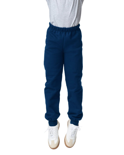 Youth Large Navy Gildan 18200B 