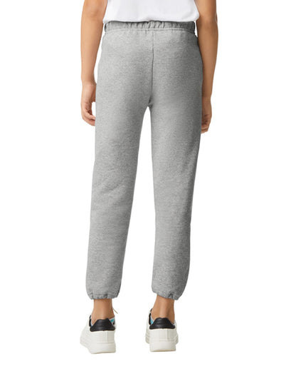 Youth Medium Sport Gray Gildan 18200B 