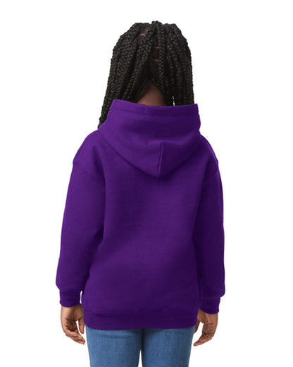 Youth X-Small Purple Gildan 18500B 