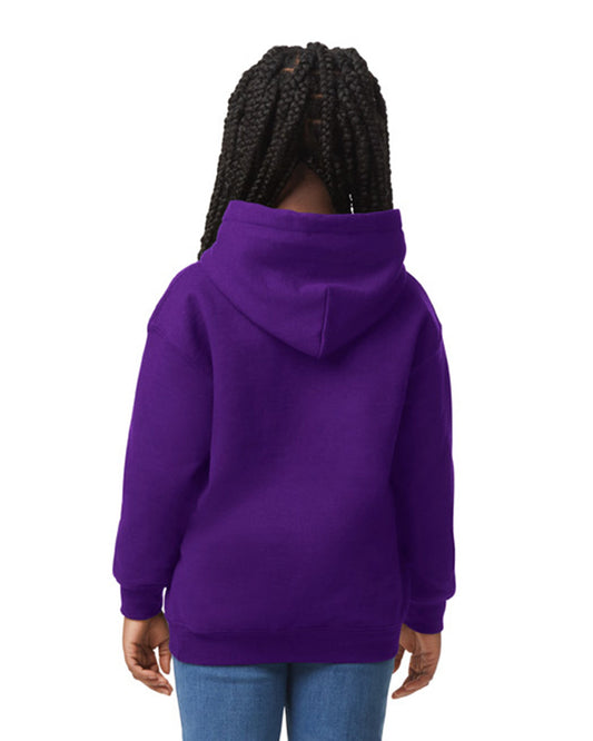 Youth X-Small Purple Gildan 18500B 