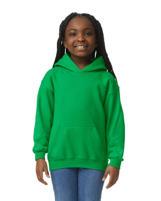 Youth Medium Irish Green Gildan 18500B 