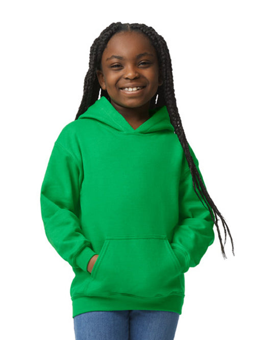 Youth Medium Irish Green Gildan 18500B 