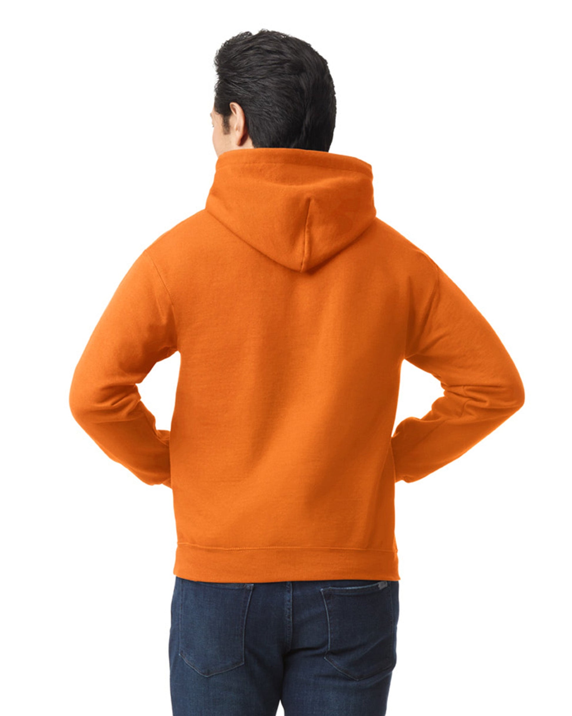 X-Large S. Orange Gildan 18500 