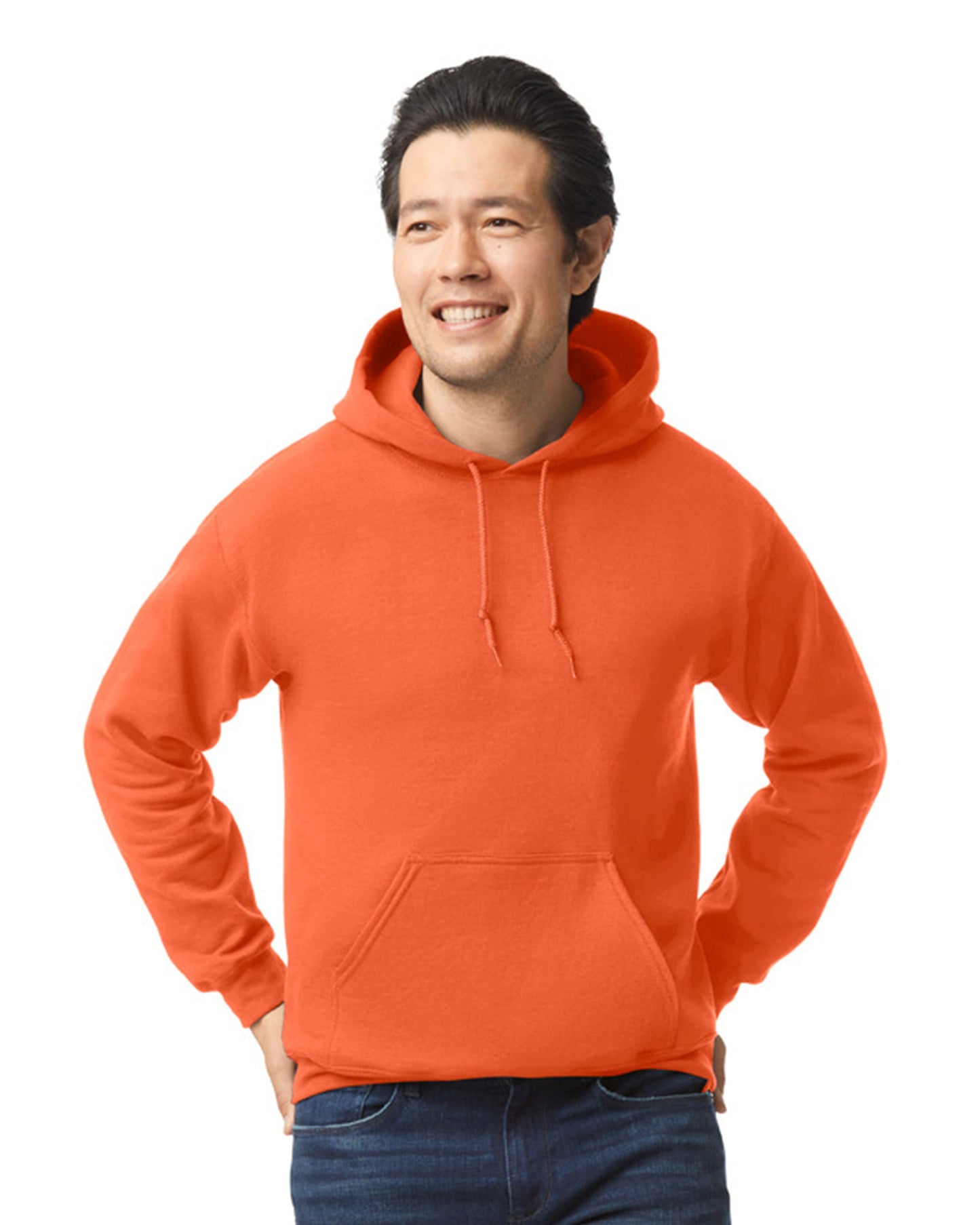 X-Large Orange Gildan 18500 