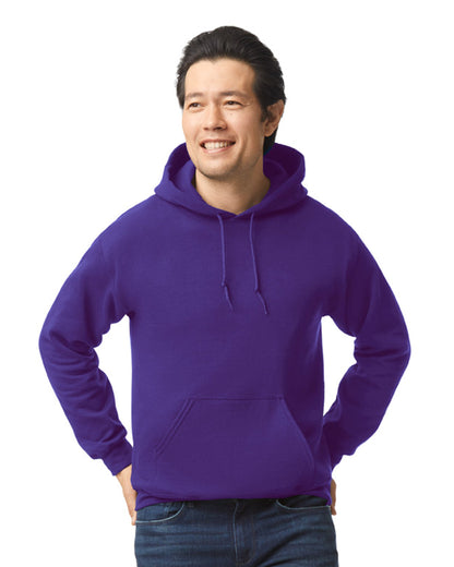 Large Purple Gildan 18500 