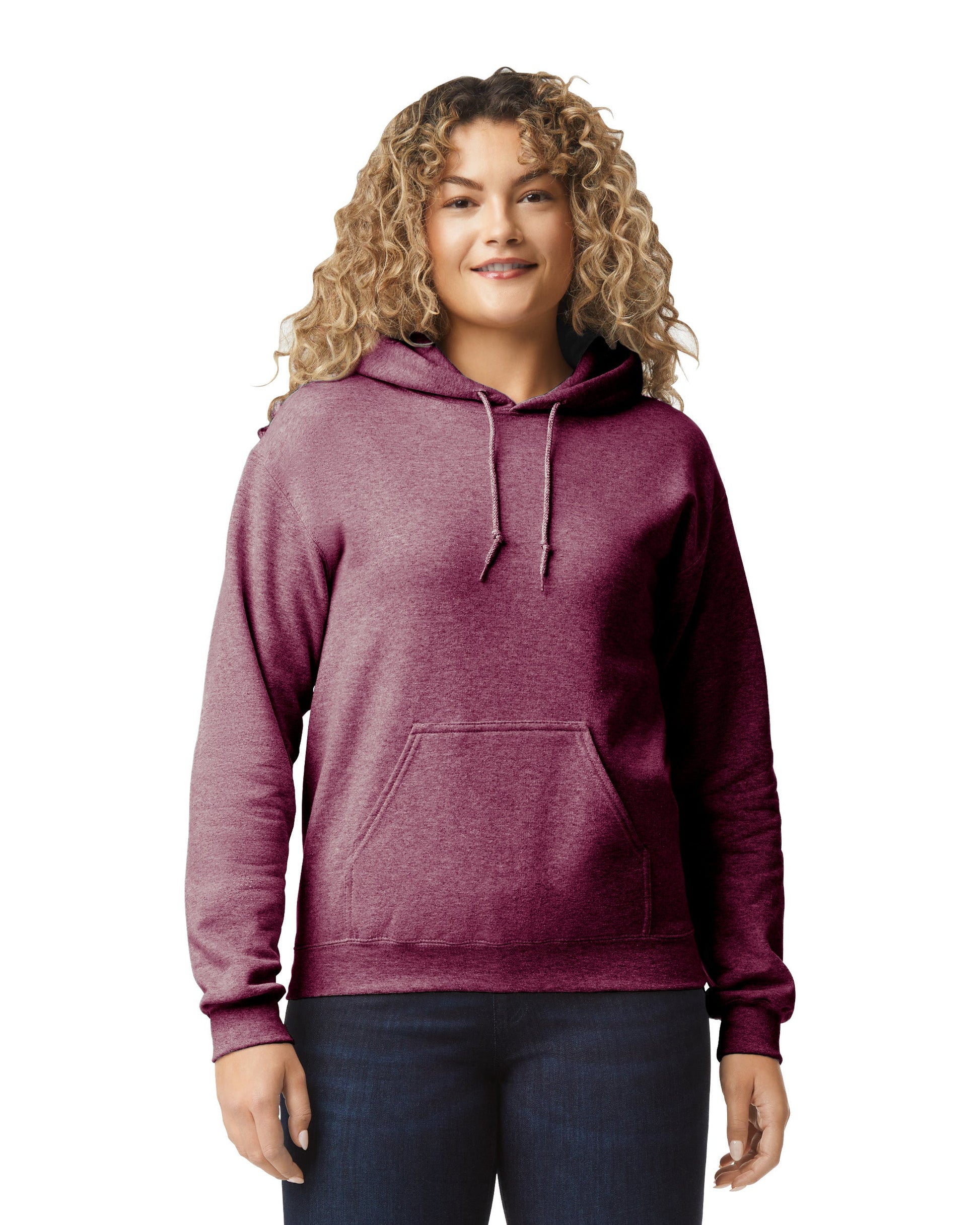 X-Large Htr Dark Maroon Gildan 18500 