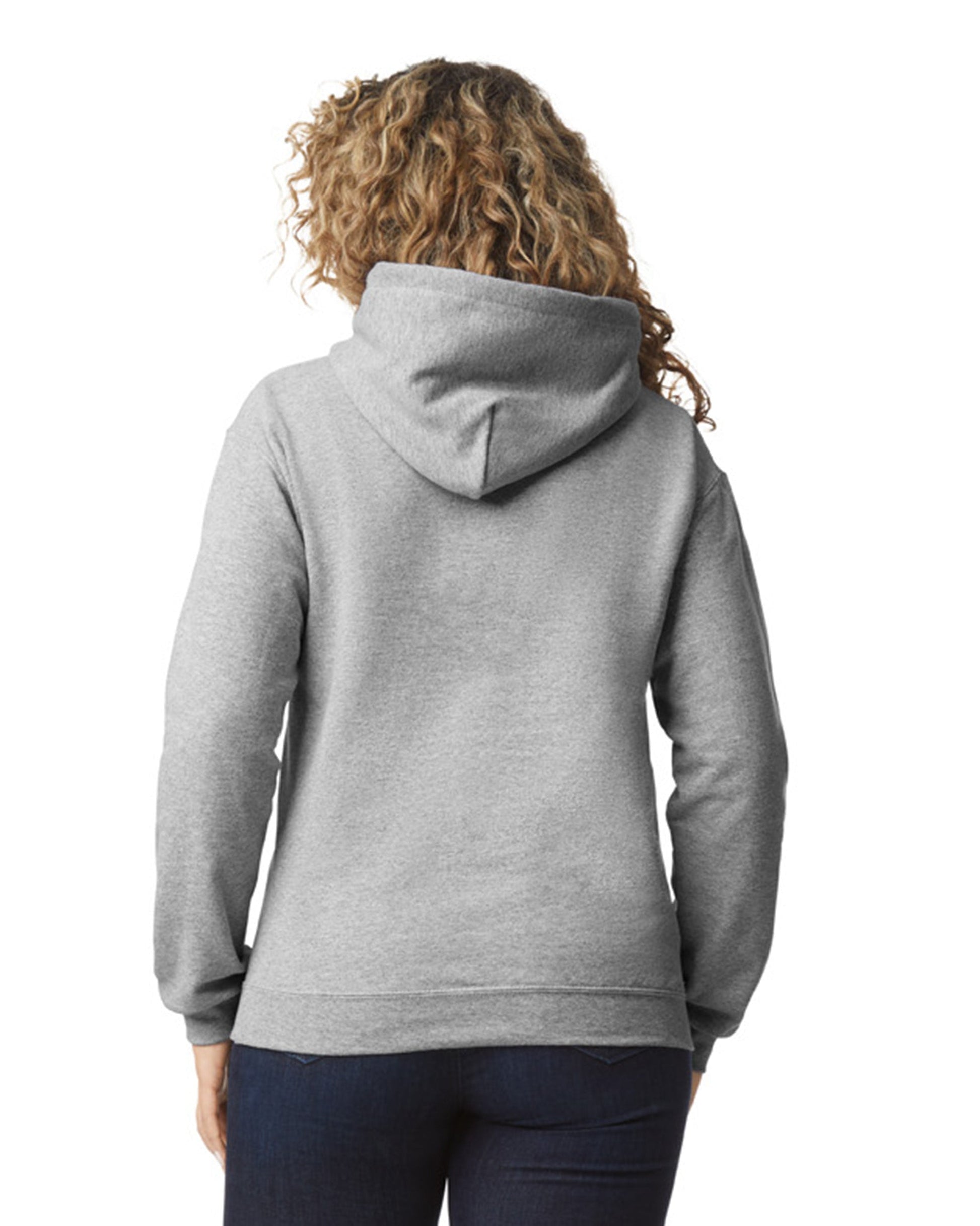 Large Sport Gray Gildan 18500 