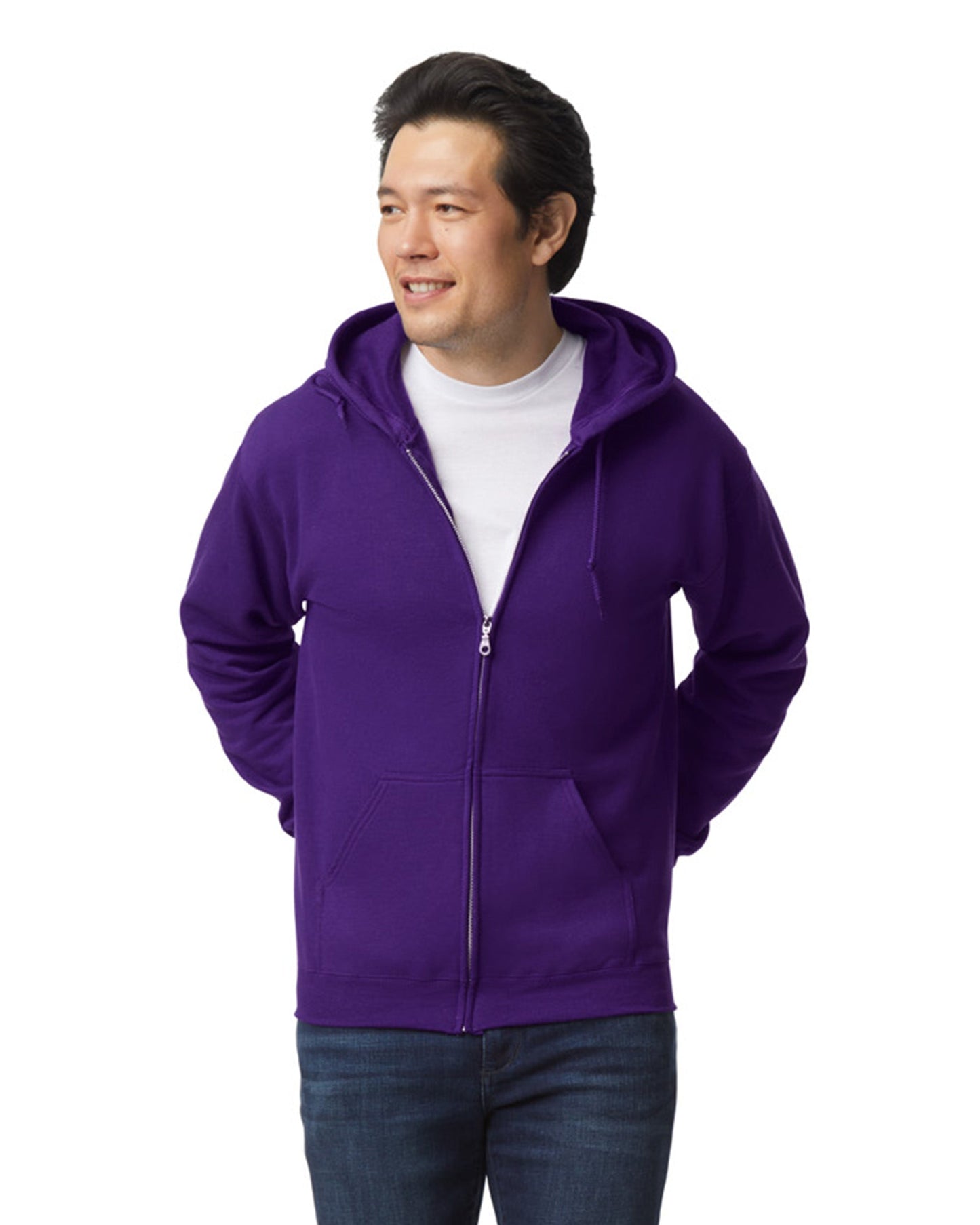 2X-Large Purple Gildan 18600 