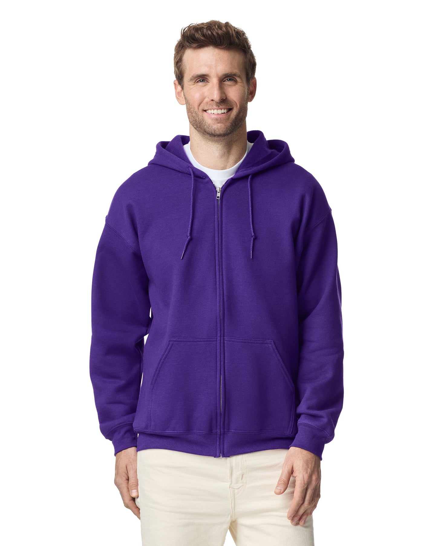 2X-Large Purple Gildan 18600 