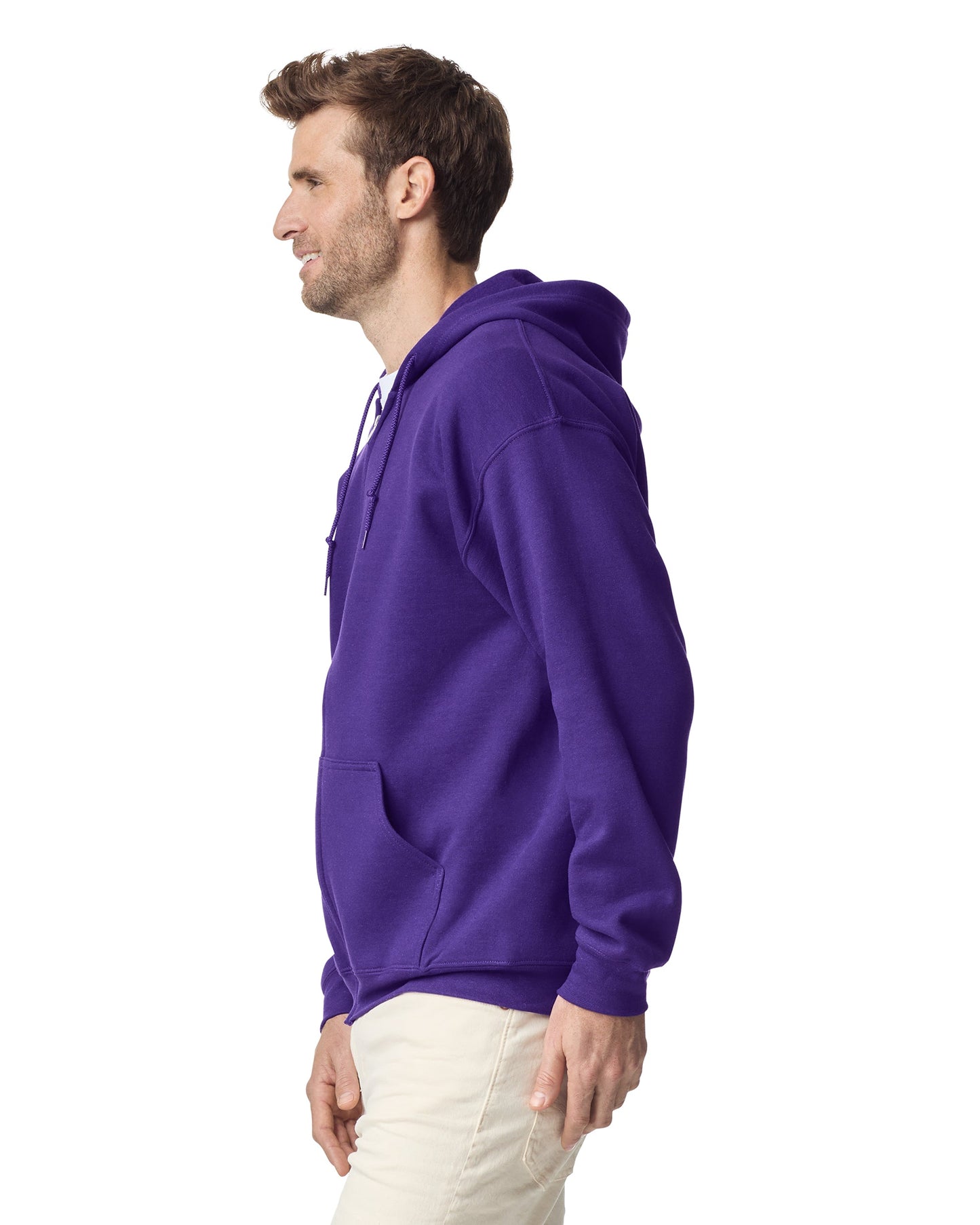 2X-Large Purple Gildan 18600 
