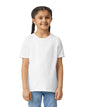 Youth Medium White Gildan 2000B 