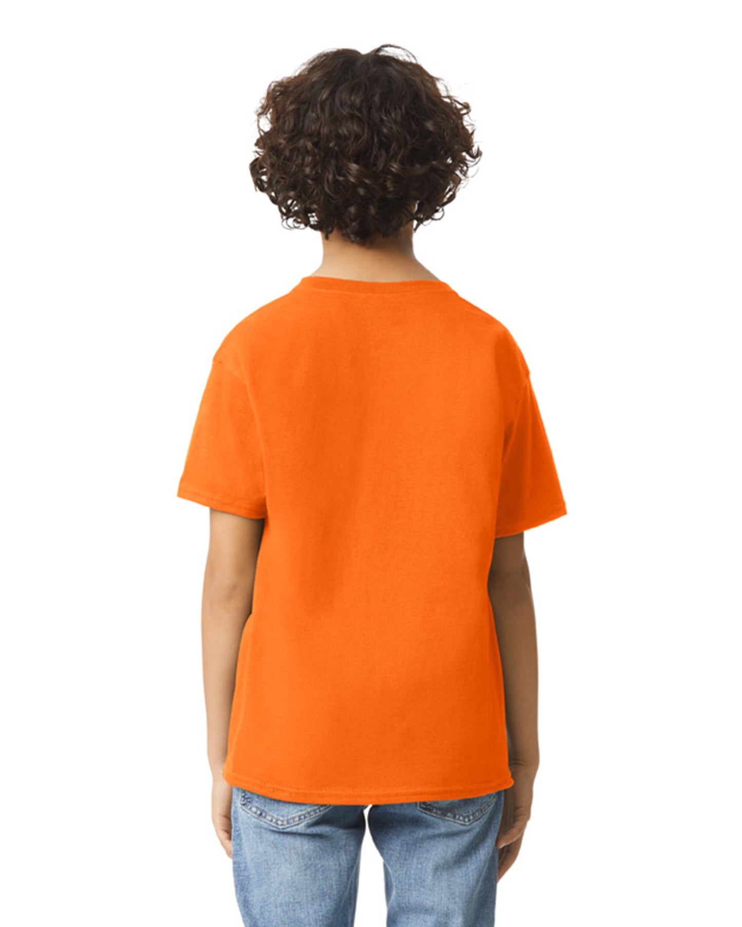 Youth X-Small S. Orange Gildan 2000B 