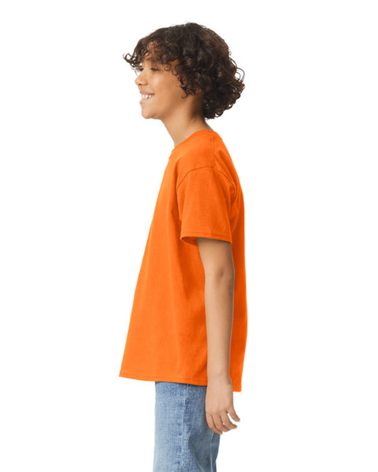 Youth X-Small S. Orange Gildan 2000B 