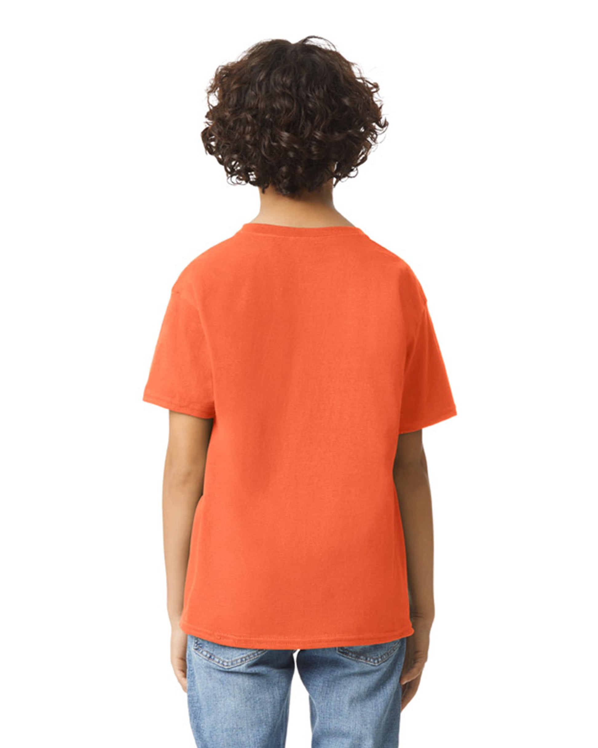 Youth X-Small Orange Gildan 2000B 