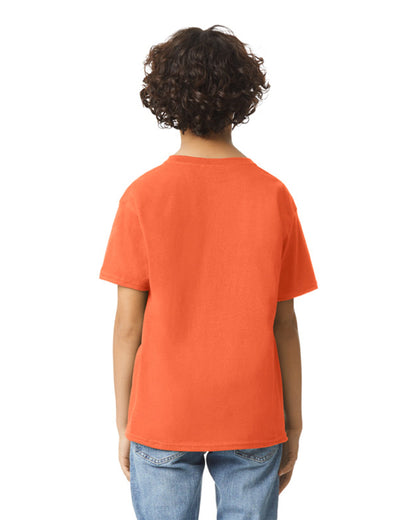 Youth X-Small Orange Gildan 2000B 