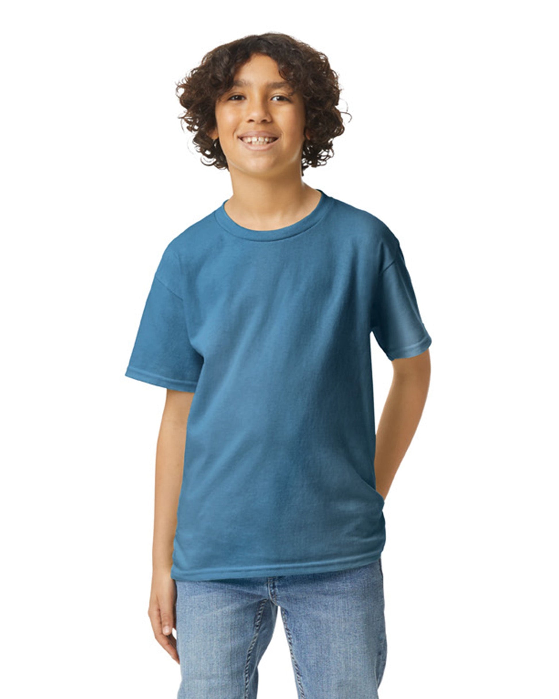 Youth X-Small Indigo Blue Gildan 2000B 