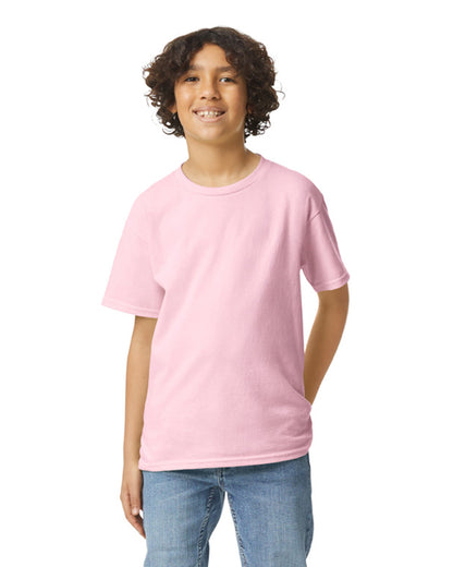 Youth Medium Light Pink Gildan 2000B 