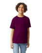 Youth Medium Maroon Gildan 2000B 