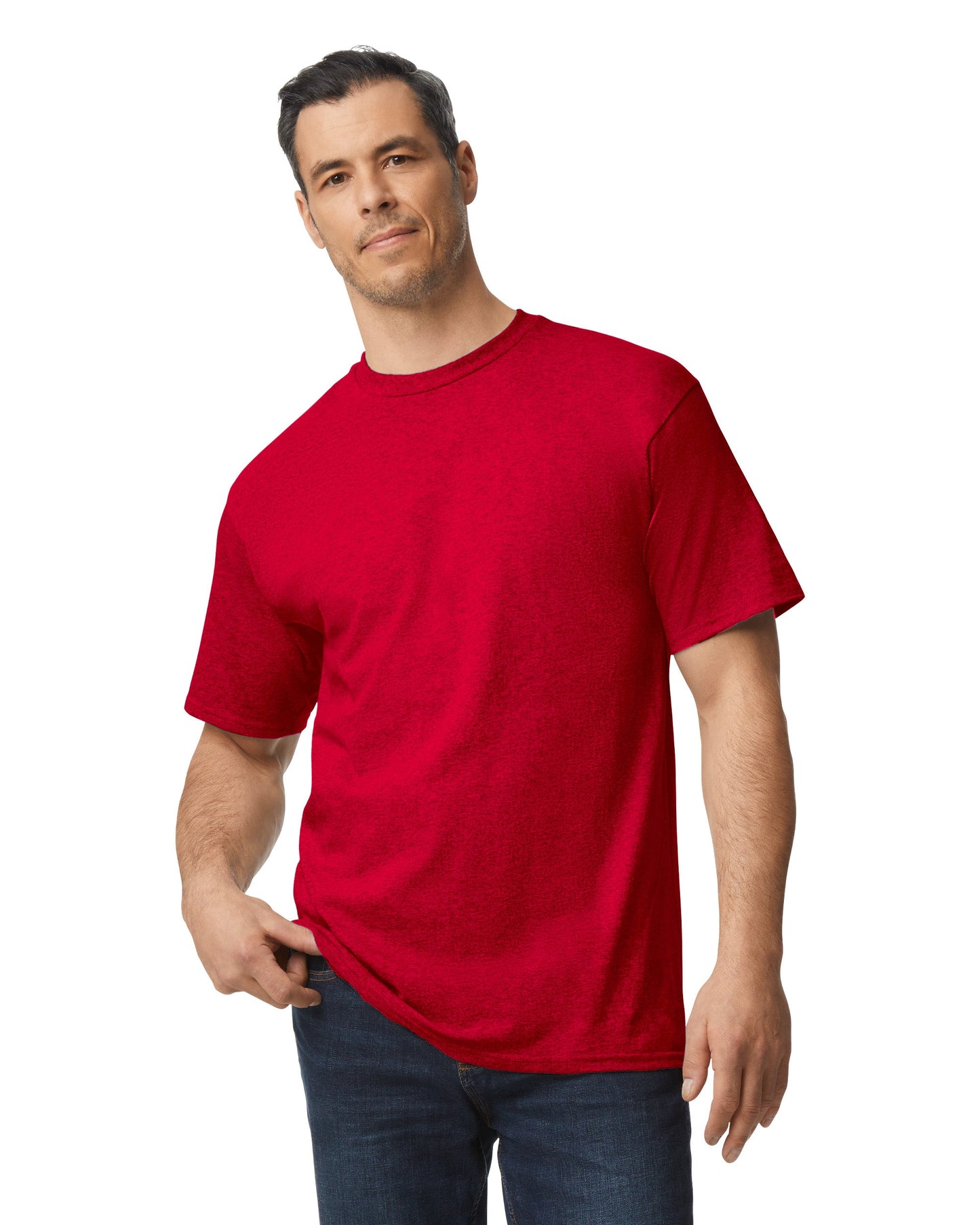 Tall Large Red Gildan 2000T 