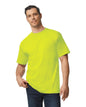 Tall XL Safety Green Gildan 2000T 
