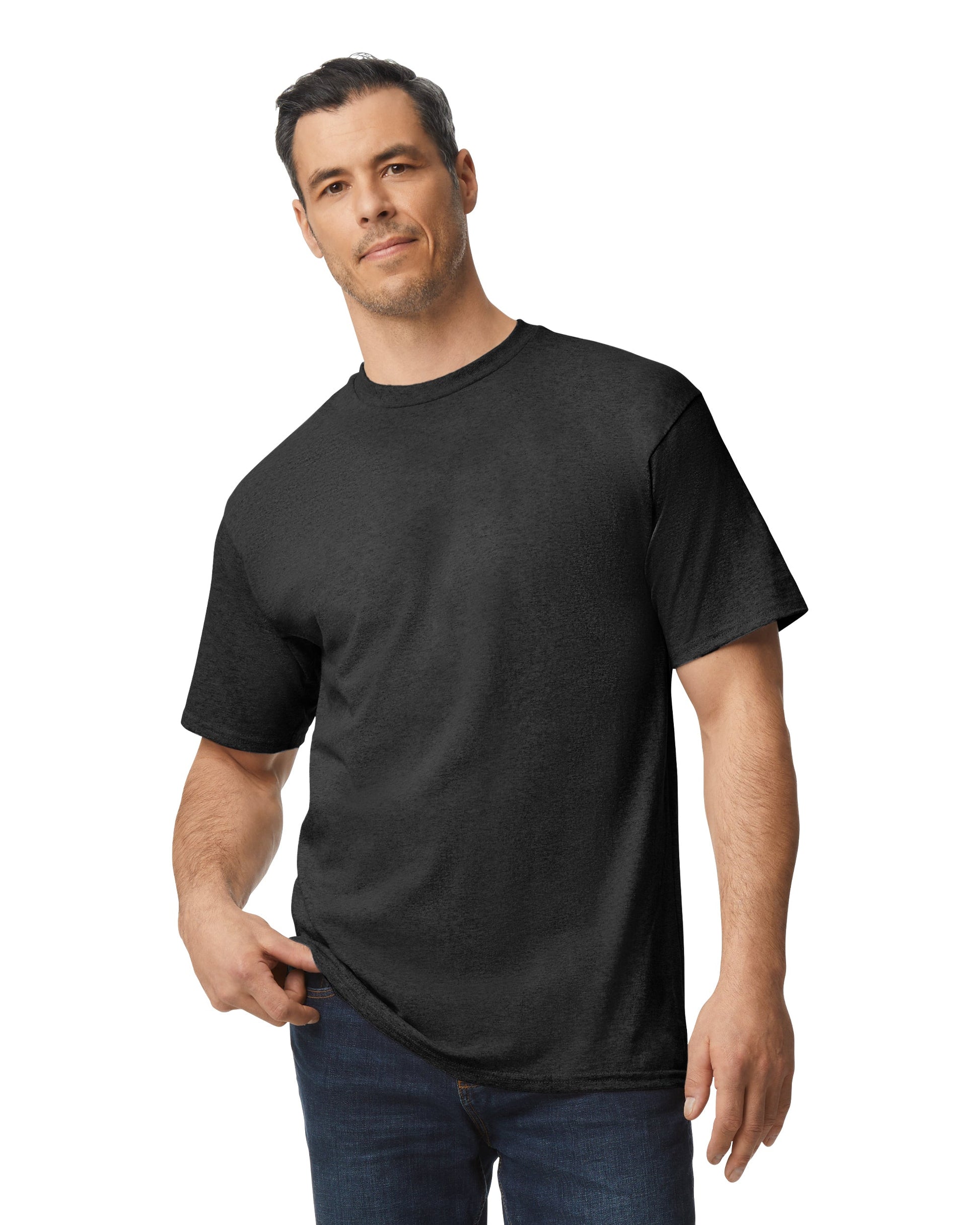 Tall 2X Black Gildan 2000T 